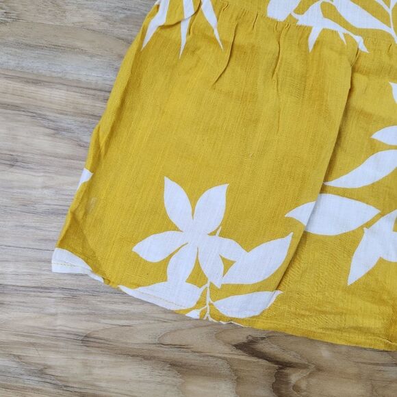 🍑Old Navy Mustard Yellow Adjustable Strap Sleeveless Dress Size 2X - Picture 8 of 12